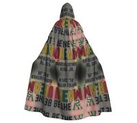 FHIZOAL Be The Dream Hooded Cloak Hooded Robe Halloween Christmas Witch Vampires Grim Reaper Costume Cosplay Party