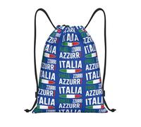 FHIZOAL Come On, Blue Jackets Drawstring Bags Waterproof Sports String Backpacks Lightweight Yoga Training Swimming Travel