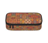 FHIZOAL Group of Moroccan Geometric Pencil Case Stationery Storage Pouch Big Capacity Teacher College Work