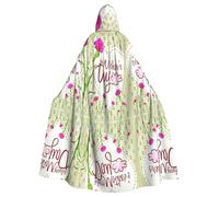 FHIZOAL Happy Mother'S Day Hooded Cloak Hooded Robe Halloween Christmas Witch Vampires Grim Reaper Costume Cosplay Party