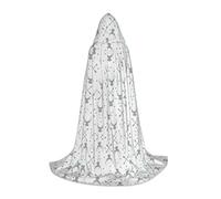 FHIZOAL Hunting Arrows Triangles Deer. Halloween Hooded Cape For Teenagers Witch Vampires Grim Reaper Costume Themed Parties Comic Con