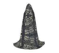 FHIZOAL I Know The Plans Have You Declares Lord Halloween Hooded Cape For Teenagers Witch Vampires Grim Reaper Costume Themed Parties Comic Con