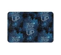 FHIZOAL Looking Up Non-Slip Flannel Doormat Home Decor Floor Mat Bathroom Kitchen Front Back Door Entrance