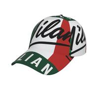 FHIZOAL Milan, Italy Classic Baseball Cap Dad Hat Adjustable Breathable Vintage Golf Gym Workout Sports Outdoor Black