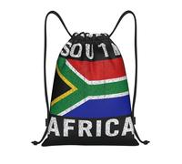 FHIZOAL South Africa Drawstring Bags Waterproof Sports String Backpacks Lightweight Yoga Training Swimming Travel