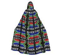 FHIZOAL South Africa Hooded Cloak Hooded Robe Halloween Christmas Witch Vampires Grim Reaper Costume Cosplay Party