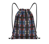 FHIZOAL United States And Philippines Drawstring Bags Waterproof Sports String Backpacks Lightweight Yoga Training Swimming Travel
