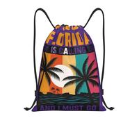 FHIZOAL We'Re Going To Florida Drawstring Bags Waterproof Sports String Backpacks Lightweight Yoga Training Swimming Travel