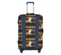 FHIZOAL We're Going to Florida Elastic Anti Scratch Suitcase Cover Travel Luggage Protector Dust-Proof for 18-32 Inch Baggage