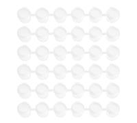 Fhjsyeirly 50 Strips Paint Pots Strips,300 Pots 2Ml/0.07 Oz Empty Paint Cup Pots with Lids, for Classrooms Paintings Art Festivals