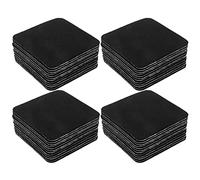 Fhjsyeirly 60 Pieces Square Sublimation Coaster Sublimation Blank Cup Mat Blank Rubber Coasters Heat Transfer Cup Mat Blank Cup Mat