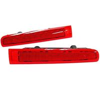 fhjwqronte 2X Red Lens Led Rear Barn Door Level Centre Third Brake Stop | Light Left Right, for 2003-2015, for Transporter T5