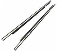 fhjwqronte Roof Seam Protector Car Door Edge Protector Window Glass Sealed Strip, for Toyota for Highlander Xu40 Kluger 2012-2014(Black Front 2pcs)