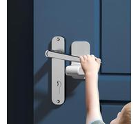 Fhlbestyu Pack of 2/4/6 Door Lever Locks for Children, Door Handle Lock, Portable Child Lock, Window Lock, Oven, Pet Lock, Door Lever Locks, Baby Safety Locks, Multifunctional