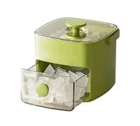 Fhlprte Silicone Ice Cube Tray, Ice Cube Maker, Ice Cube Tray Set, 48-Cavity Tray with Press lid and Storage Box, Square ice Cube Trays, for Cocktails, Coffee, Juice, Kitchen use and picnics