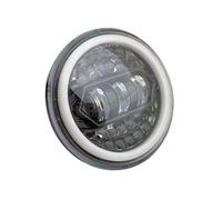 FHNGUD Motorbike Headlight Cover 5-3/4 5.75 Inch Motorcycle Headlight With Beam For Dyna Street Bob Super Wide Glide 883