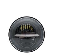 FHNGUD Motorbike Headlight Cover 5-3/4 5.75 Inch Motorcycle Headlight With Beam For Dyna Street Bob Super Wide Glide 883