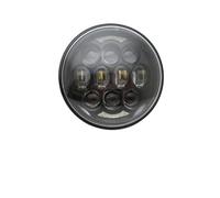 FHNGUD Motorbike Headlight Cover 5-3/4 5.75 Inch Motorcycle Headlight With Beam For Dyna Street Bob Super Wide Glide 883