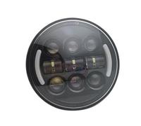 FHNGUD Motorbike Headlight Cover 5-3/4 5.75 Inch Motorcycle Headlight With Beam For Dyna Street Bob Super Wide Glide 883