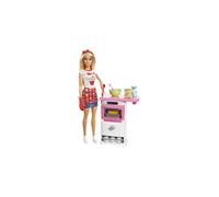 FHP57 CAREERS Baking Feature Doll and Playset Accessories, Blonde, Gift for 4 to 9 Years Child, Multi-Colour [Amazon Exclusive]
