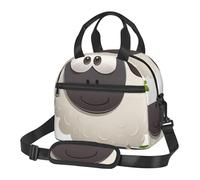 FHPCE Insulated Lunch Bag Lunch Box for Women Lunch Bag with Side Pocket Sheep Lunch Tote Bags Lunchbox
