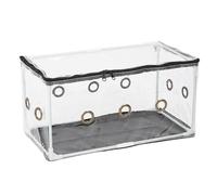 FHRKA 10 holes Mushroom Grow Box,Mushroom Cultivation Box, Adjustabledurables Zipperventilation Opening, Pvc Materials