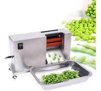 FHRKA Automatic Electric Pea Sheller Machine, Commercial Bean Stripper with Feet for Efficient Peeling Of Peas, Soybeans, and Edamame