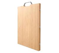 FHRKA Cutting Board Household Chopping Board Double-Sided Large Thickened Panel Wood Cutting Board with Hand Grip(26 * 36)