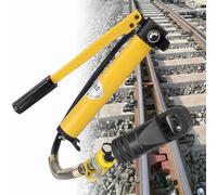 FHRKA Hydraulic Nut Splitter,Nut Breaker Split Type,With Hand Pump,Rusty Broken Jammed Nut Removal Splitting Tools (5t+cp180)