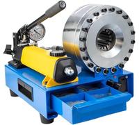 FHRKA Manually Hydraulic Crimping Machine, Hose Crimper with 7 Sets Of Die Bore,35mpa Manual Pneumatic Crimping Tool(1L)