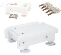 FHRKA Portable Shrimp Press Tool for Sushi, Tempura & Japanese Cuisine - Suction Cups & Filter Holes for Easy Use, for Home Chefs & Restaurants