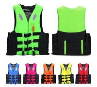 FHRKA Swim Jacket - Paddle Board Life Jacket,for Kayaking Floatation Device Surfing Outdoor WaterSports,for Adult Adjustable Buoyancy (Groen XX)