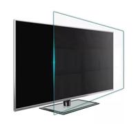 FHSLKXIM 32-75 Inch Lcd Tv Monitor Protective Film, Anti-Scratch Tempered Film, Hanging Tv Screen Filter, Frosted Tv Screen Protector, Eye Protection Easy To Install,L97×h56cm