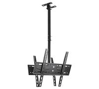 FHSLKXIM Ceiling Tv Mount Stand - Tv Wall Mount, Double Sided Adjustable Tv Mount, For 26-60 Inch Tvs Up To 80Kg/176Lbs,Up To Vesa 400X400Mm, Two Installation Methods, Easy To Inctall,2m