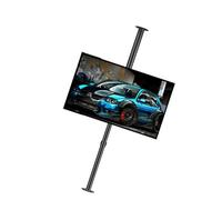 FHSLKXIM Fits 32-75Inch Led Screen Display, Lcd Tv 360 Degree Rotating Frame Floor Stand Partition Wall Rotating Rack Rotating Tv Cabinet Rotating Base, Tilt Swivel Tv Ceiling Mount,595,850mm