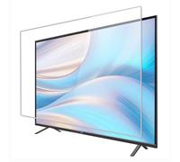 FHSLKXIM Frosted Tv Screen Protector, Bubble-Free Hanging Screen Protector, Hd Tempered Film, Monitor Screen Filter, Suitable For Indoor And Outdoor Lcd Monitors,L73×h44cm