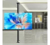 FHSLKXIM Full Motion Rotation Tilt Swivel Tv Mount - Lcd Tv 360 Degree Rotating Frame, Floor Stand Partition Rotating Frame, Tv Cabinet Rotating Base, Lcd Tv Partition Wall Bracke,One Color,595 850mm