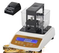 FHSLKXIM Gold Purity Analyzer Precious Metal Tester Accurate Karat Density Meter For Gold Silver Platinum Palladium (120K+Printer)