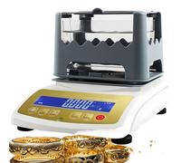 FHSLKXIM Gold Purity Analyzer Precious Metal Tester Accurate Karat Density Meter For Gold Silver Platinum Palladium (300K)