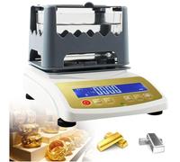 FHSLKXIM Gold Purity Tester Machine With Printer 0.001G Precision Weighing For Bank Pawn Precious Metals Research Lab (Withoutprinter Mdj300K)