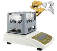 FHSLKXIM Gold Purity Testing Machine Precious Metal Densimeter For Silver K Gold Palladium Platinum 0.01G Weight (Mdj1200K)