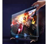 FHSLKXIM Hd Tv Screen Protector, Acrylic Tv Screen Anti-Smash Protective Cover, Hanging And Fixed Type, Reduce Impact And Scratches, Suitable For All Models Of Tv Screen Protectors,H73×w44cm