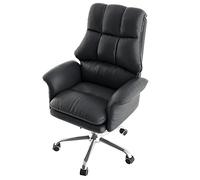 FHSLKXIM Home Office Chair, Heavy Duty Design, Ergonomic High Back Cushion Lumbar Back Support, Computer Desk Chair Adjustable Executive Pu Leather Chair With Armrest Chaser Of Li