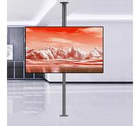 FHSLKXIM Lcd Tv Floor Stand - Telescopic Tv Stand, 360° Swivel Universal Stand, Fits Most 32-75 Inches Tvs, Supporting Hole Spacing Within 200 200-600 400Mm, Easy Installation,595,850MM