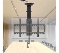 FHSLKXIM Motorized Tv Mount - Adjustable Ceiling Tv Mount Bracket - Electric Tv Wall Mount, Fits Most 26-70 Inch Tvs, With Remote And Switch Control Design, Universal Tv Floor Stand