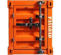 FHSLKXIM Nightstand Industrial Style Wrought Iron Bedside Table, 2-Layer Nightstand With Door, Retro Bedside Cabinet Black, Bedroom, Living Room, Storage Organizer Side Table 40 *