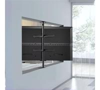 FHSLKXIM Suspended Tv Cabinet, Lcd Tv 360 Degree Rotating Frame Floor Stand, Partition Wall Rotating Rack Rotating Tv Cabinet Rotating Base, Adjustable Tilt Tv Mount, Fits 32-75Inch Screen,60,85cm