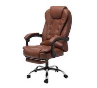 FHSLKXIM Task Chair Executive Chair Pu Leather Office Chair Comfortable And Soft Business Office Chair Adjustable Computer Chair Home Office Chair Gaming Chairs Stabilize，Bruin-One Size