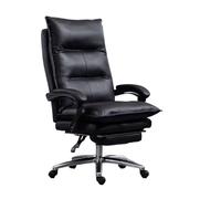 FHSLKXIM Task Chair Leathers Office Desk Chair Gaming-Ergonomic High Back Comfortable Cushion Adjustable Swivel Rolling Home Executive Office Chair Gaming Chairs Stabilize，Black-One Size