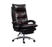 FHSLKXIM Task Chair Leathers Office Desk Chair Gaming-Ergonomic High Back Comfortable Cushion Adjustable Swivel Rolling Home Executive Office Chair Gaming Chairs Stabilize，Bruin-One Size